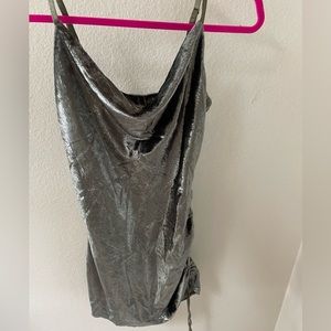 Shimmery slouchy dress